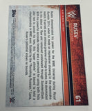 Rusev 2015 WWE Topps Chrome Rookie Card #61