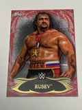 Rusev 2015 Topps Undisputed Red Version ROOKIE  #47