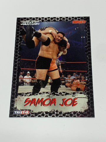 Samoa Joe 2008 TNA Tri-star RC Card #3 1st. Card