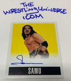 Samu Signed 2014 Leaf Card #’ed 91/99