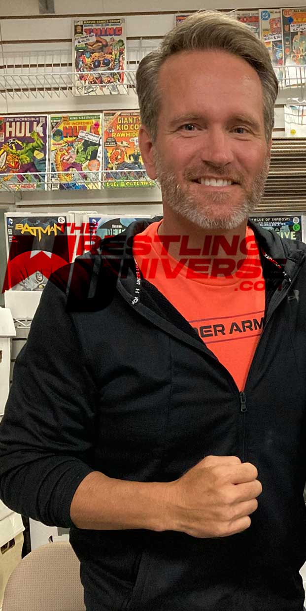 Mike Sanders Pose 2 Signed Photo