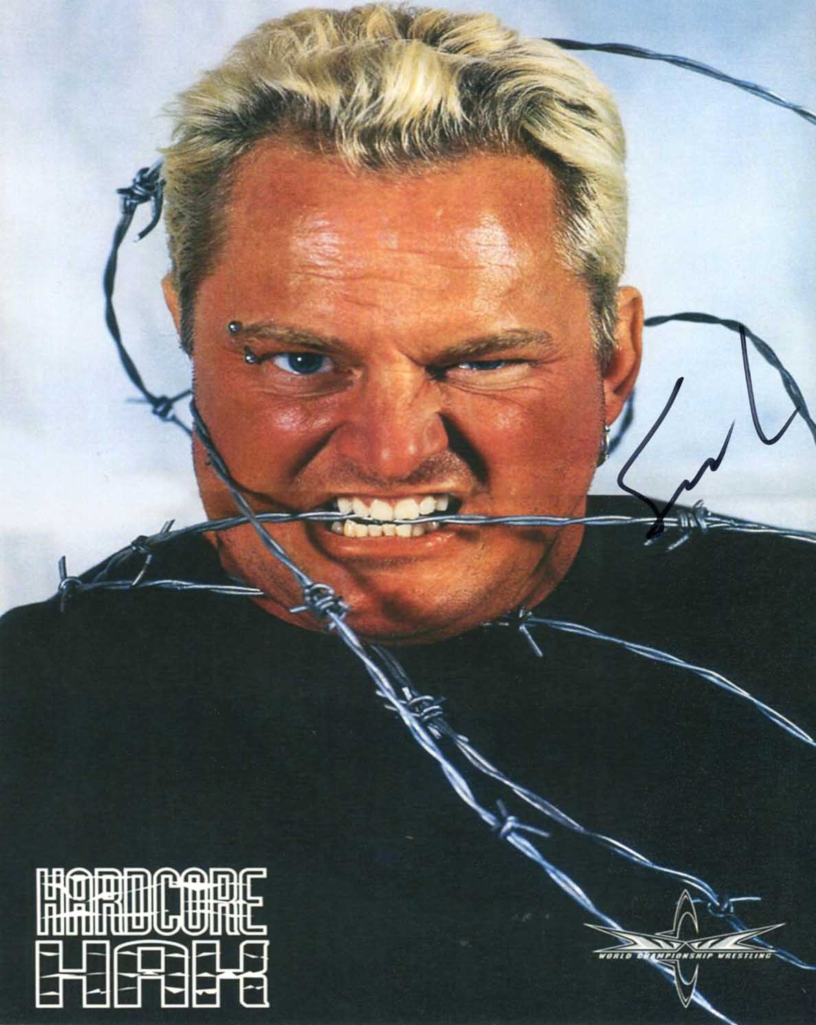 The Sandman (Hardcore Hak) Signed Photo