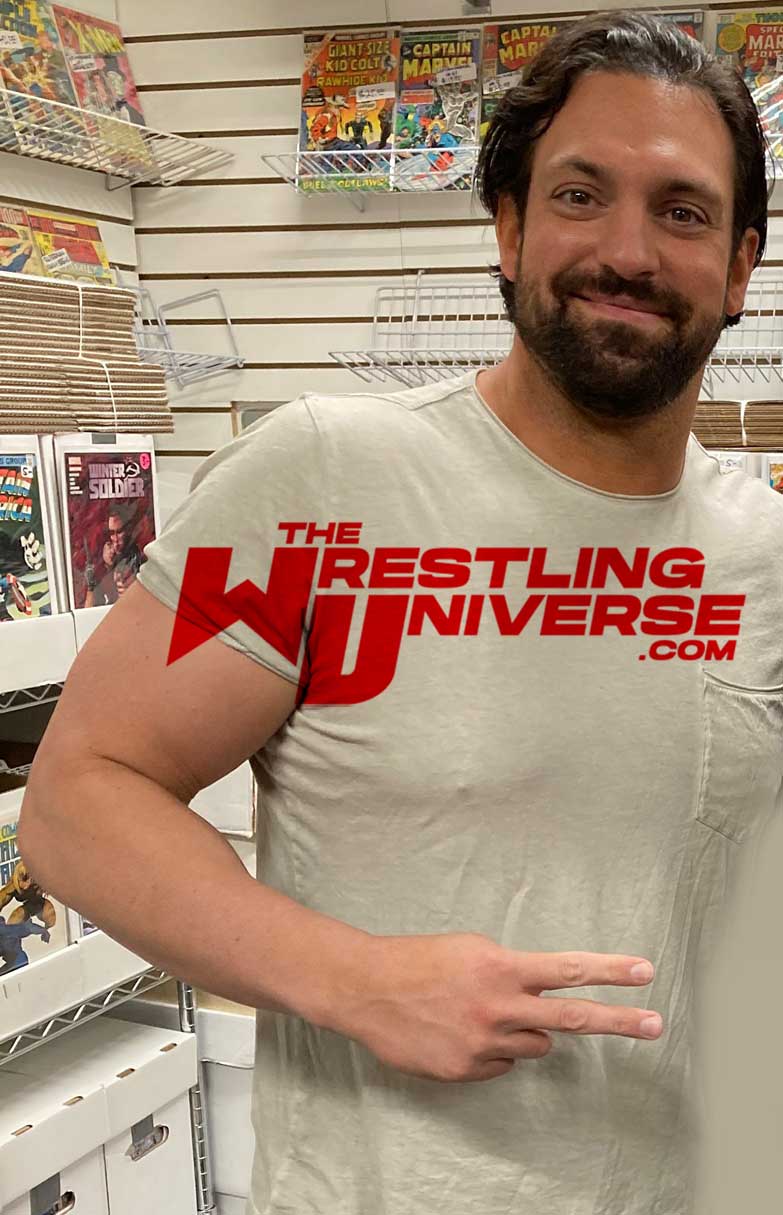 Damien Mizdow Sandow Signed 8x10 Color Photo