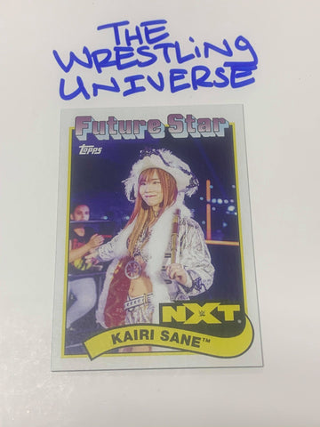 Kairi Sane WWE NXT 2018 Topps “Future Stars” Rookie #101