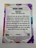 Kairi Sane 2020 WWE Topps Chrome Refractor Card #34