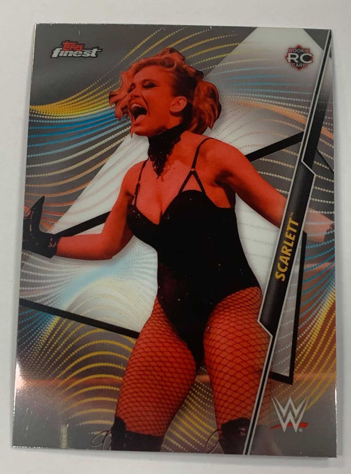 Scarlett 2020 Topps Finest ROOKIE RC Card