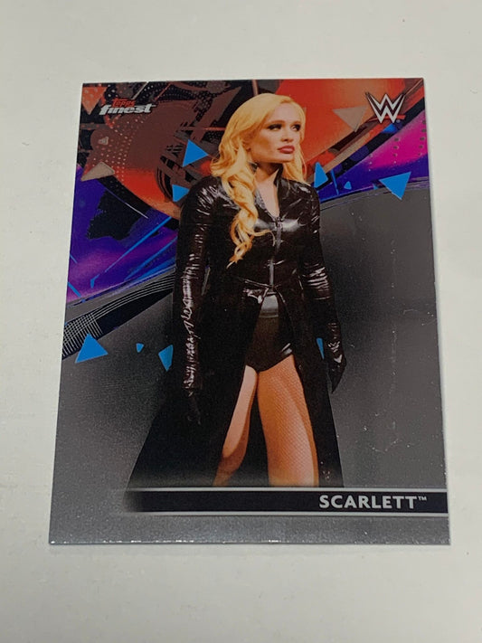 Scarlett 2021 WWE Topps Finest Card #96