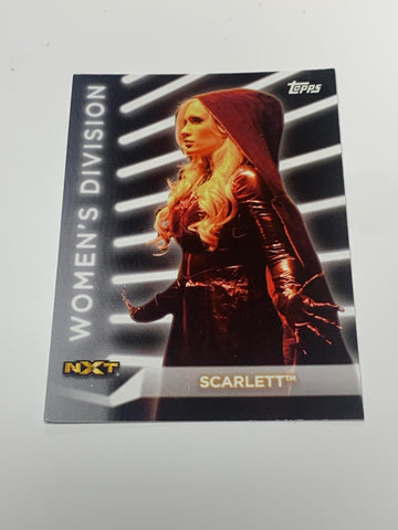 Scarlett 2021 WWE NXT Women’s Division Card #R-45