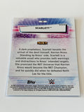 Scarlett 2021 WWE Topps Chrome REFRACTOR Card #95