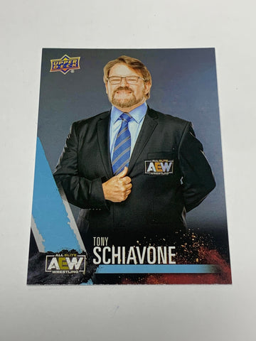 Tony Schiavone 2021 AEW First Edition Card #79