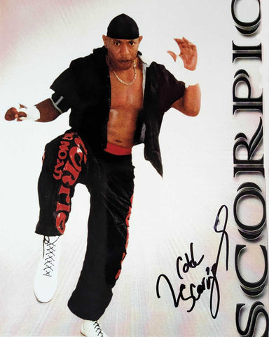 2 Cold Scorpio Signed Photo COA