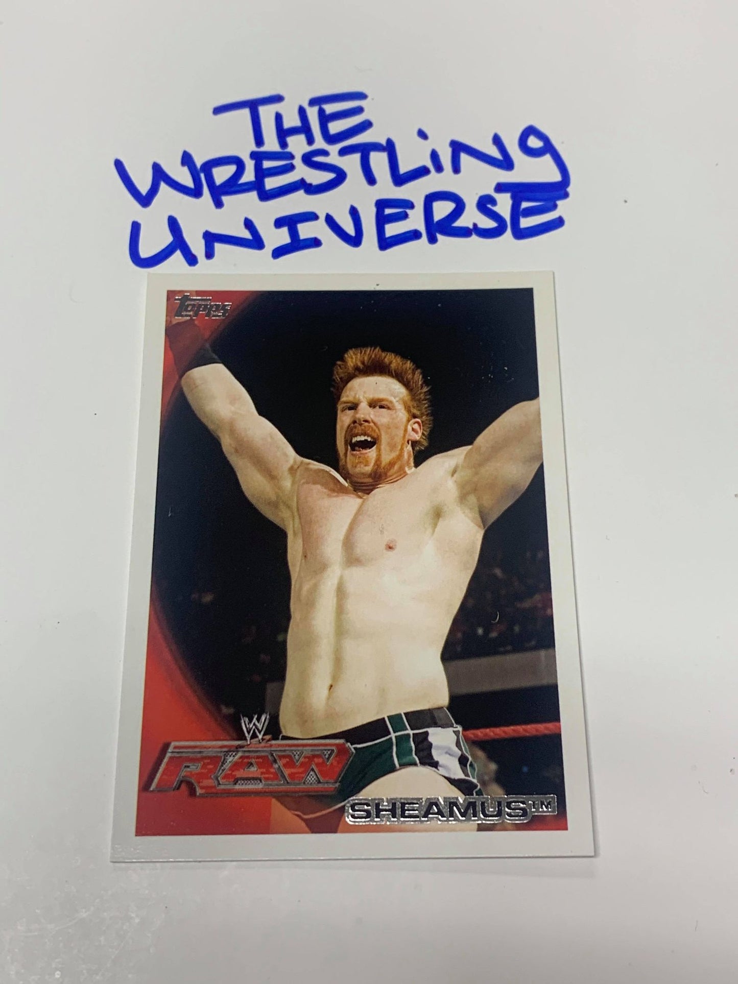 Sheamus WWE 2010 Topps ROOKIE Card #55