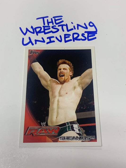 Sheamus WWE 2010 Topps ROOKIE Card #55