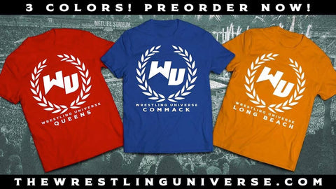 Wrestling Universe T-Shirt (Queens Commack Long Beach) PRE-ORDER