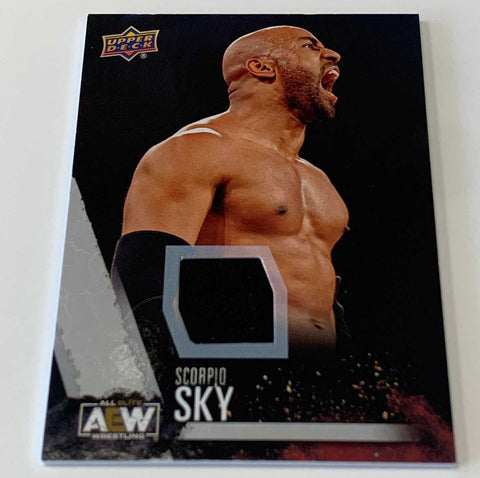 Scorpio Sky 2021 AEW Relic Card #8