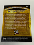 Sgt Slaughter 2010 WWE Topps World Championship Material #W23