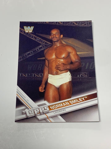 Norman Smiley 2017 WWE Topps Card #90