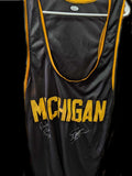 The Steiner Brothers Dual Signed Michigan Singlet JSA COA