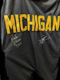 The Steiner Brothers Dual Signed Michigan Singlet JSA COA