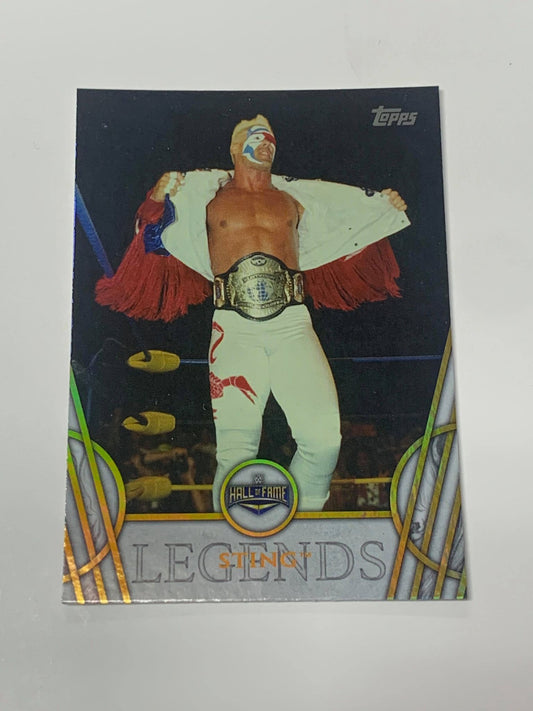 Sting 2018 WWE Topps Legends Hall of Fame Card #48
