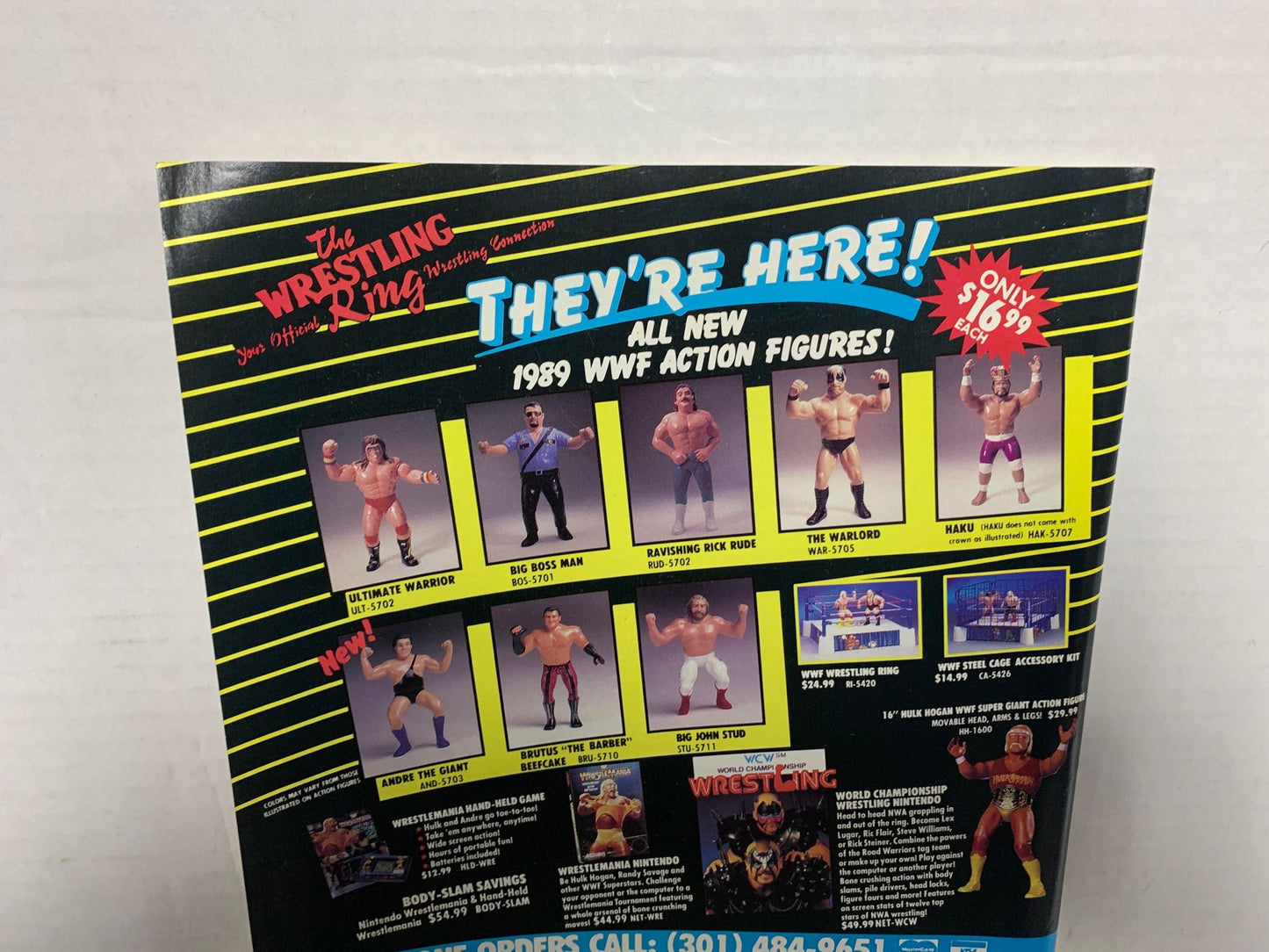 The Wrestler Magazine May 1990 Sting, Ultimate Warrior