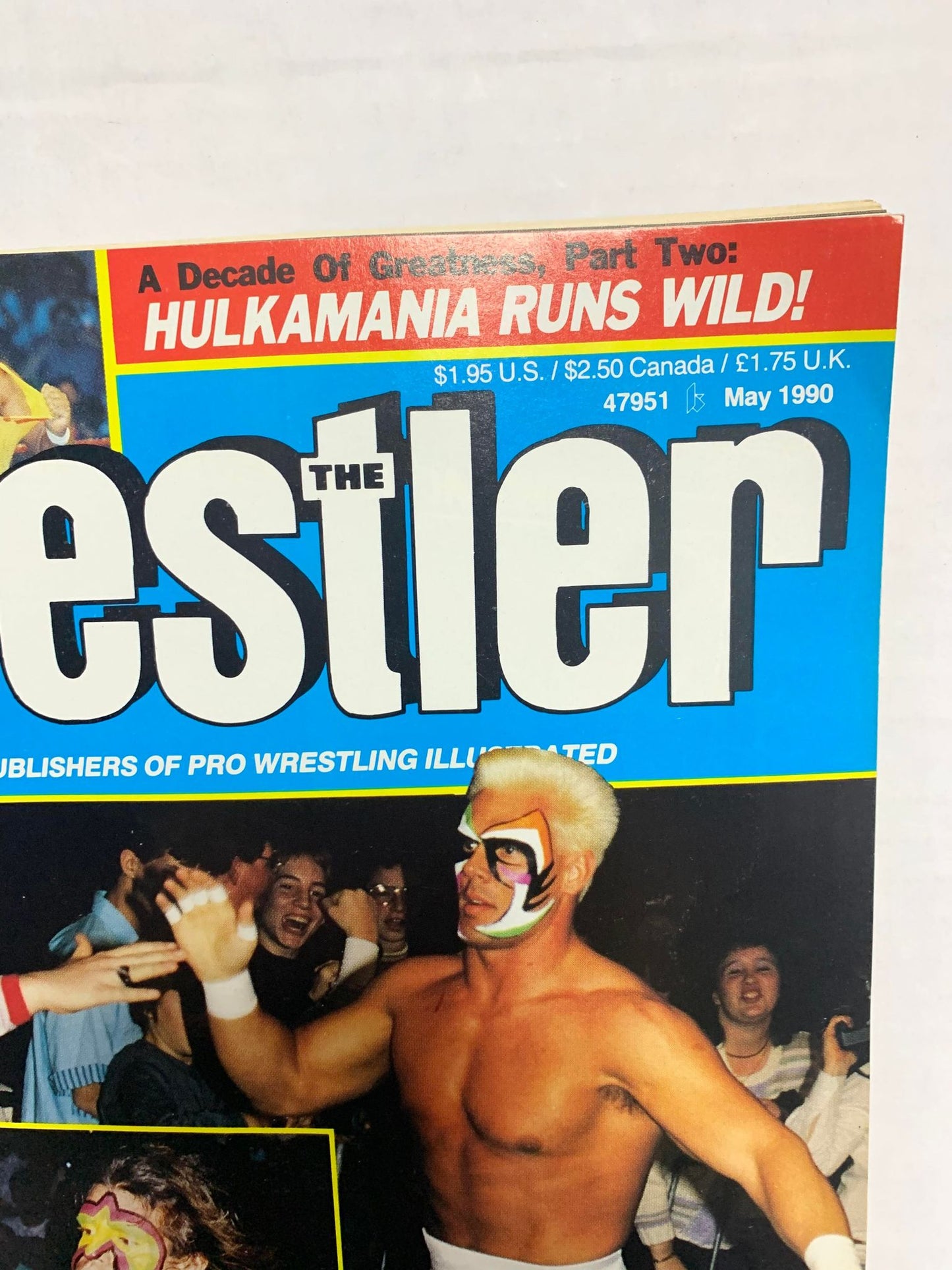 The Wrestler Magazine May 1990 Sting, Ultimate Warrior