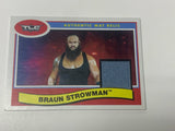 Braun Strowman 2018 WWE Topps T.L.C. Event Used Mat Relic #/299