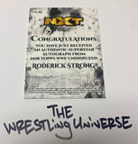 Roderick Strong 2018 WWE Topps Undisputed Signed #40/197