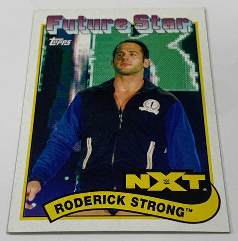 Roderick Strong 2018 WWE NXT Topps Rookie Card #108