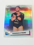 Roderick Strong 2021 WWE Topps Chrome REFRACTOR Card #93