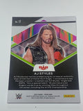 AJ Styles 2021 WWE Prizm “Fearless” Insert Card #17