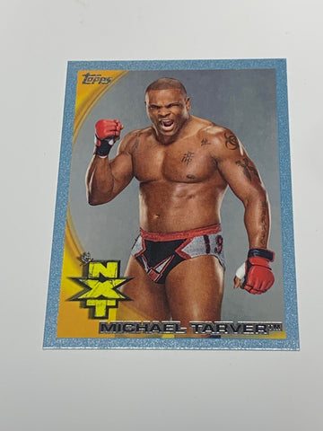 Michael Tarver 2010 WWE NXT Blue Parallel RC #/2010
