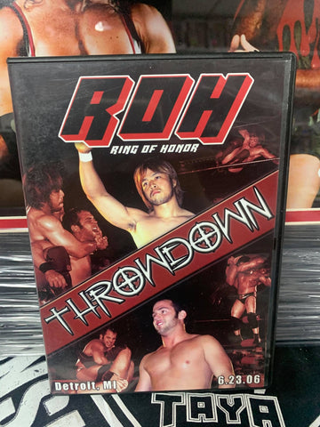 ROH Ring Of Honor Throwdown 6/23/06 Detroit, MI DVD OOP