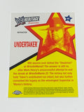 Undertaker 2007 WWE Topps Chrome Heritage REFRACTOR