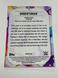 Undertaker 2020 WWE Topps Chrome Refractor #66