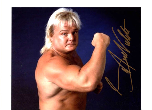Greg Valentine Pose 1 Signed Photo COA