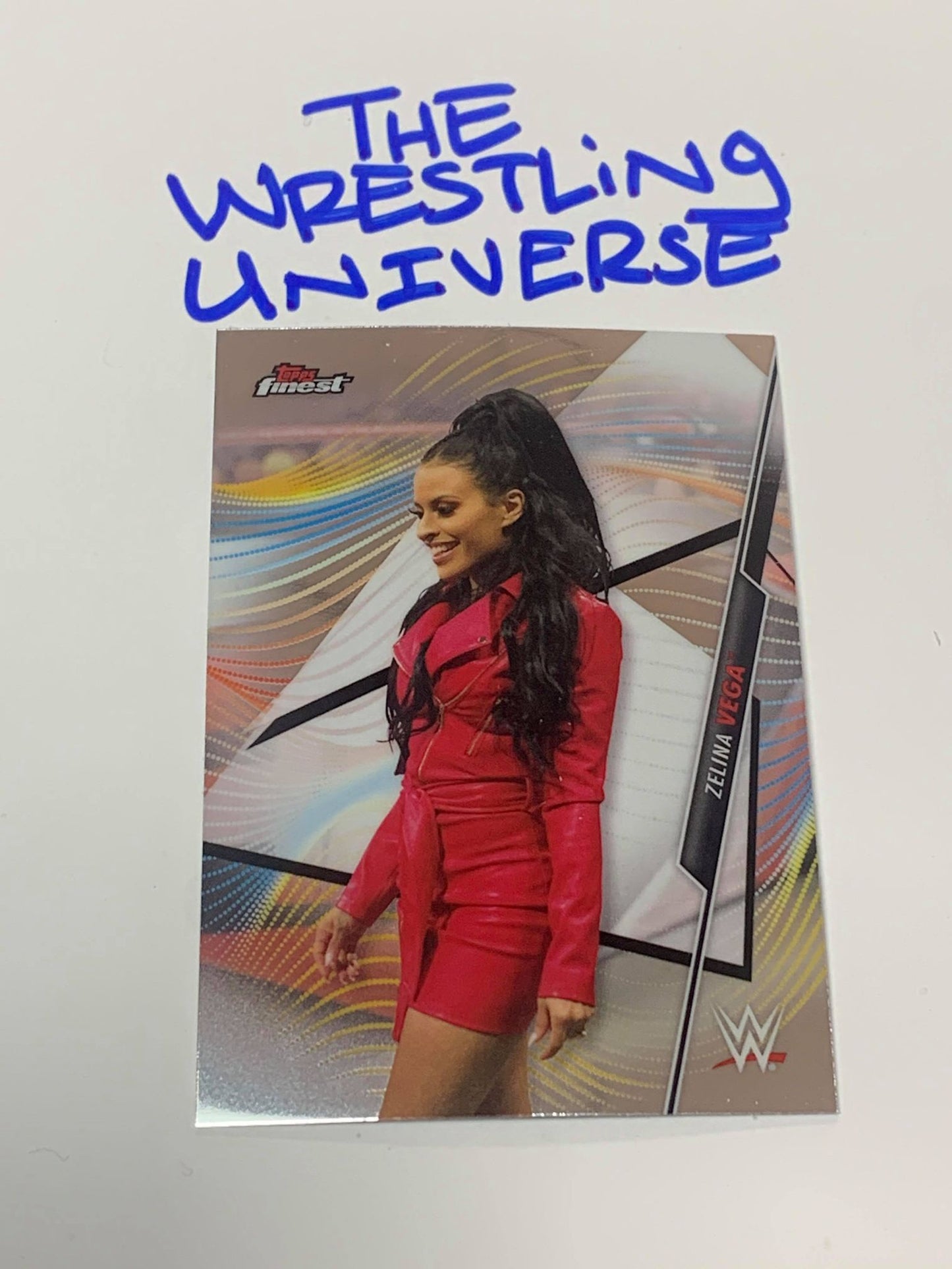 Zelina Vega WWE 2021 Topps Finest Card #33