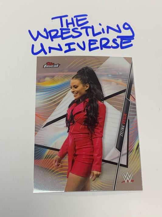 Zelina Vega WWE 2021 Topps Finest Card #33