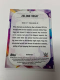 Zelina Vega 2020 WWE Topps Chrome Refractor Card #68