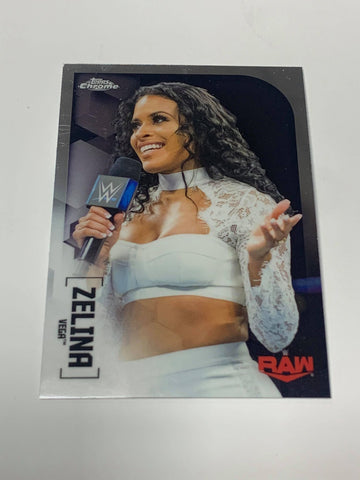 Zelina Vega 2020 WWE Topps Chrome Card #68