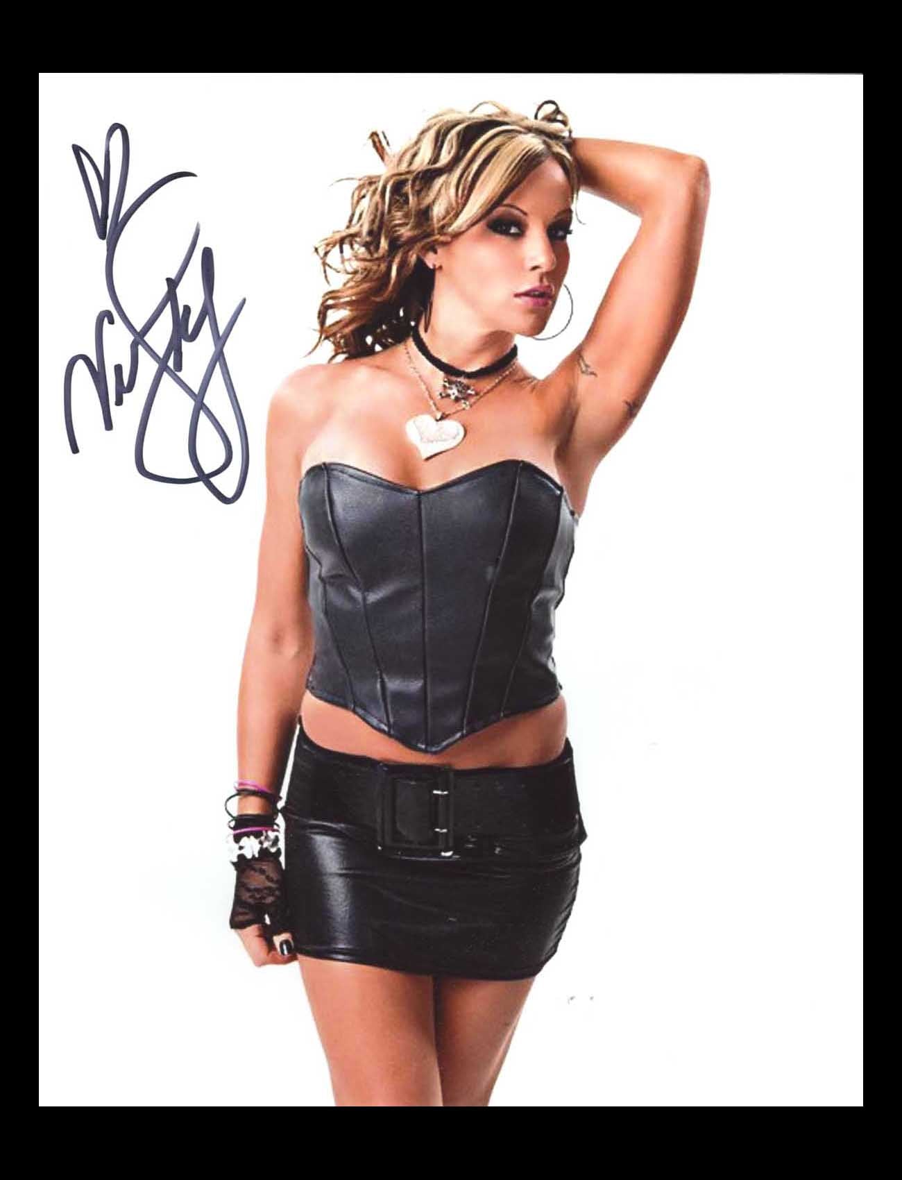 Velvet Sky Pose 1 Signed Photo COA