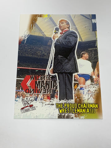 Vince McMahon 2001 Fleer Card #85