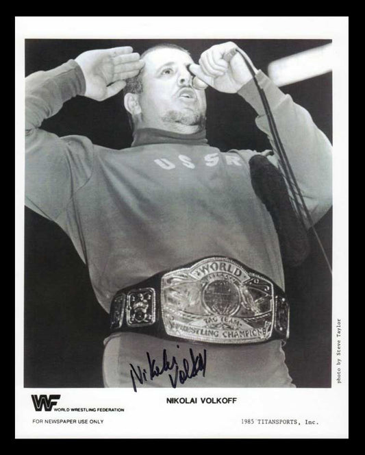 Nikolai Volkoff Pose 1 Signed Photo COA