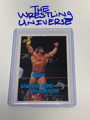 Ultimate Warrior WWE 1990 Classic Rookie Card