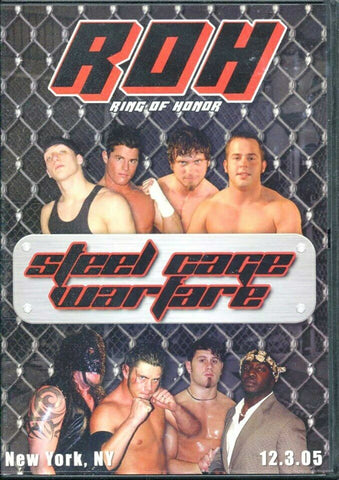 ROH Ring Of Honor Steel Cage Warfare New York 12.3.05 DVD OOP