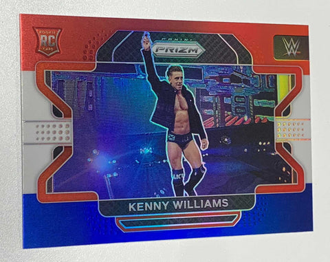 Kenny Williams 2022 WWE Prizm Red White & Blue Refractor RC #6