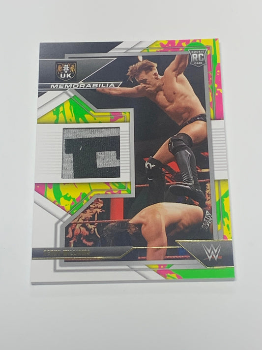 Kenny Williams 2022 WWE NXT UK Panini RC MEMORABILIA #/25