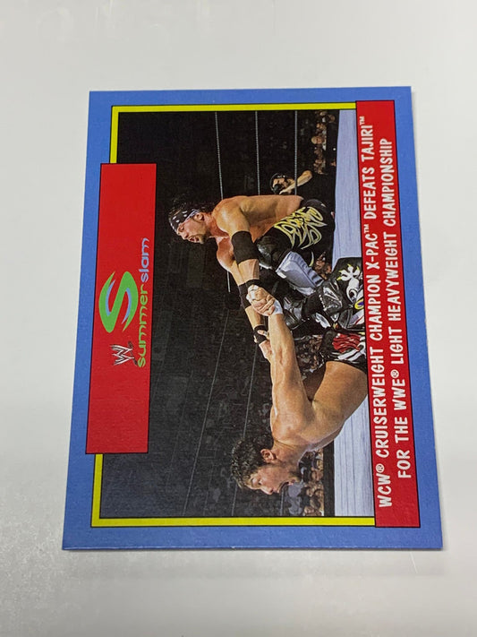 X-Pac 2017 WWE Topps Summerslam Card #25