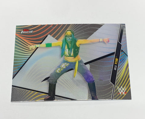Mia Yim 2020 WWE Topps Finest Card #88