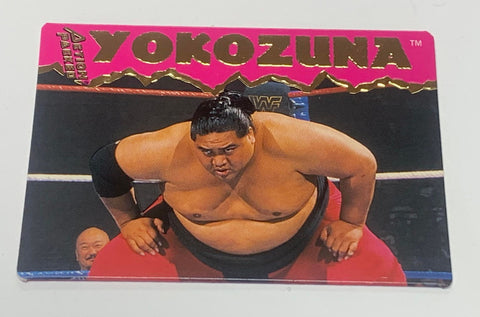 Yokozuna 1995 WWE Action Packed Card #9